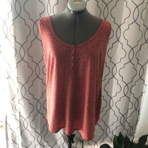 Mossimo Supply Co. floral tank top